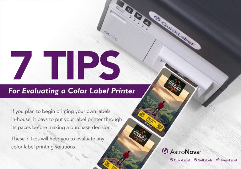 Colour Label Printer Comparison William Brandt Technology